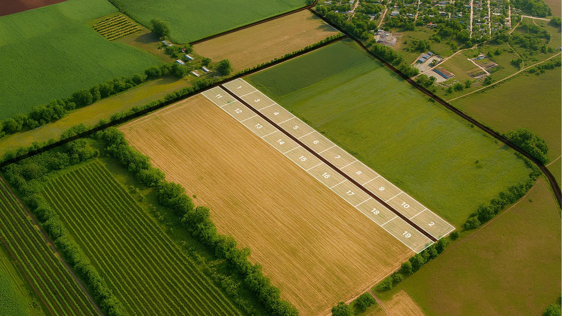 Парк Донузлав 1, участок №4, 1 Га